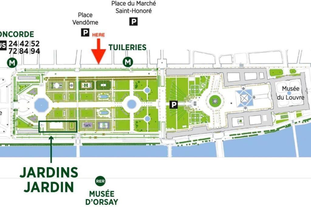 Iconic Location Only 500 Meters To The Louvre Apartment Paris Exterior photo